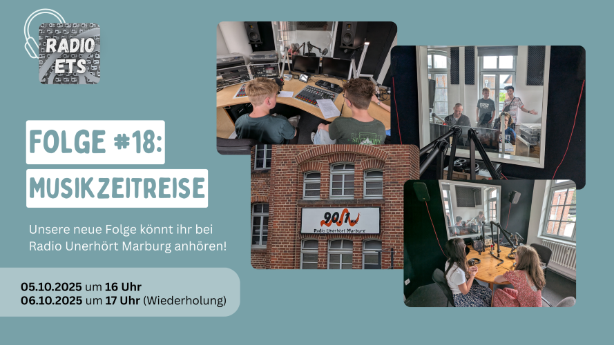 Neue Folge der Radio-AG: Am 05.10. bei Radio Unerhört Marburg